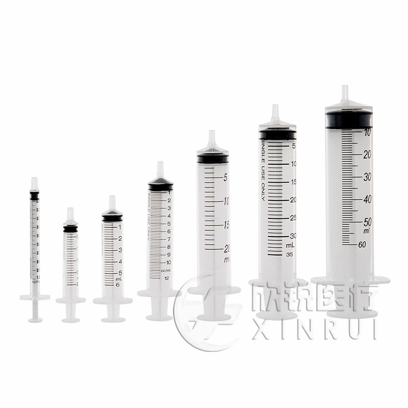 Medical Disposable Plastic Syringe with Needle