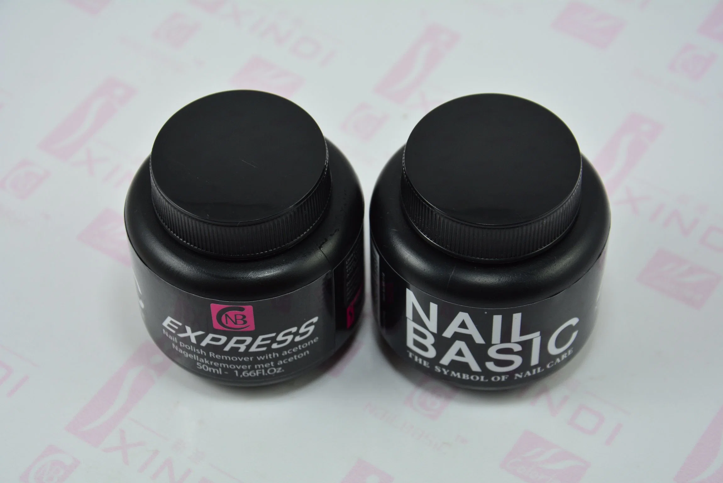 Nail Polish Remover with Sponge Pot Acetone Free 50ml