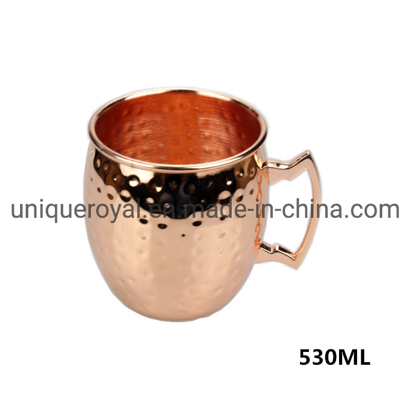 Metal Roll Edge Copper-Plated Beer Cold Drink Cup