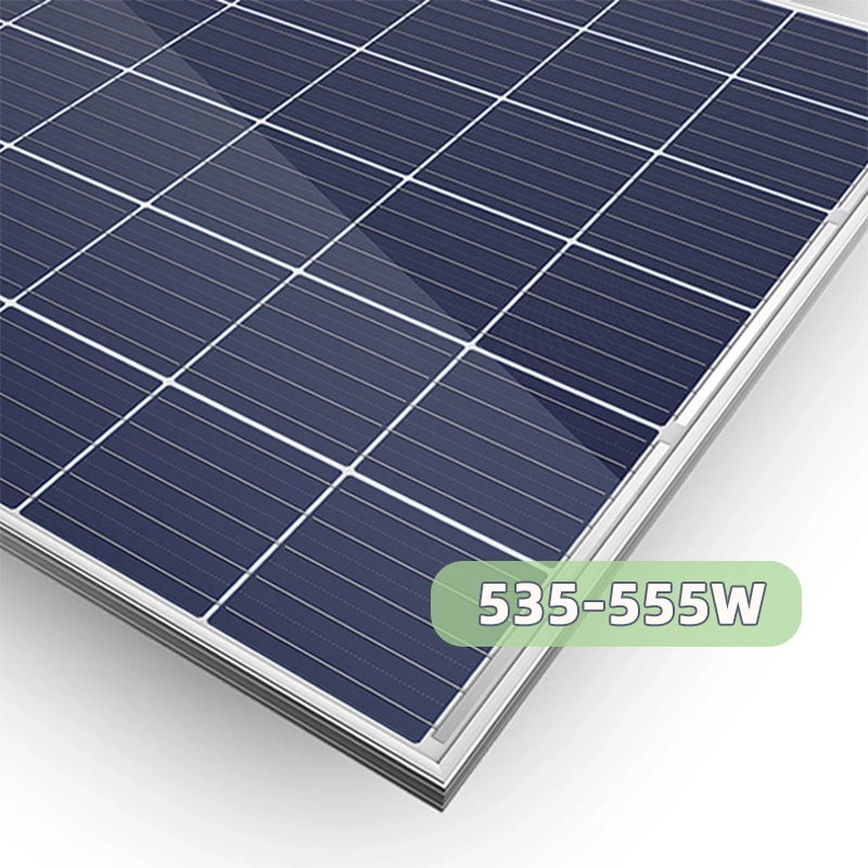 Bleu Chep182mm Solar Cells Energy Power 535 550 555W Monocristallin