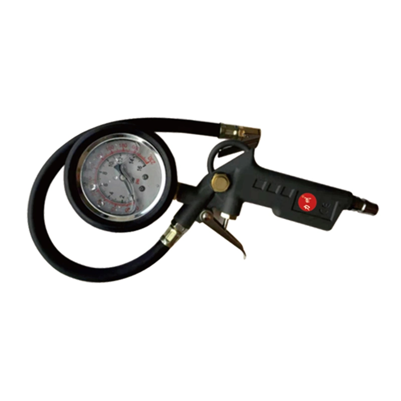 LZ-8002P Air Tools Easy Operating Auto Tire Inflating Gun with Pressure Gauge