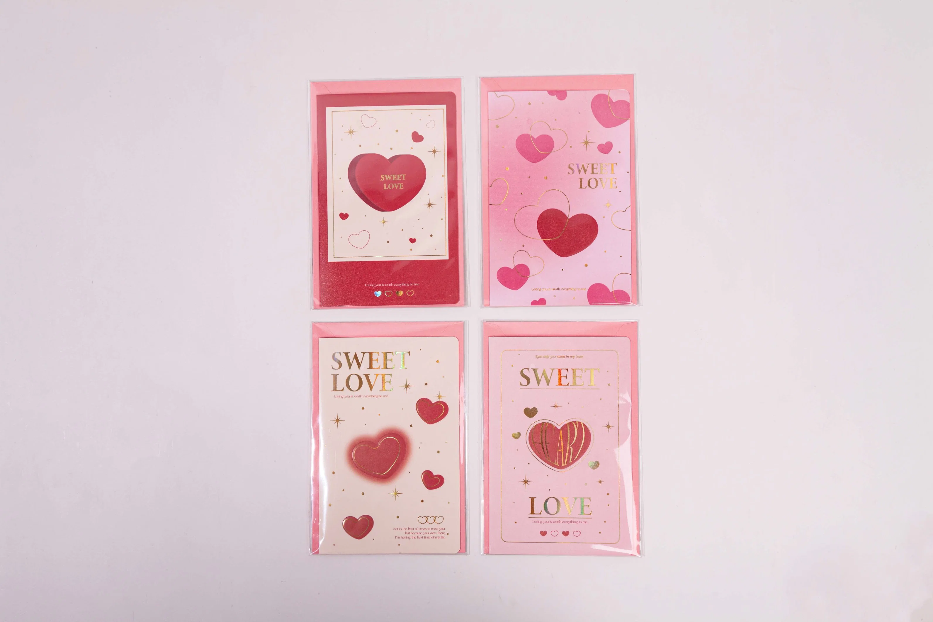 New Design Sweet Love Gift Greeting Card