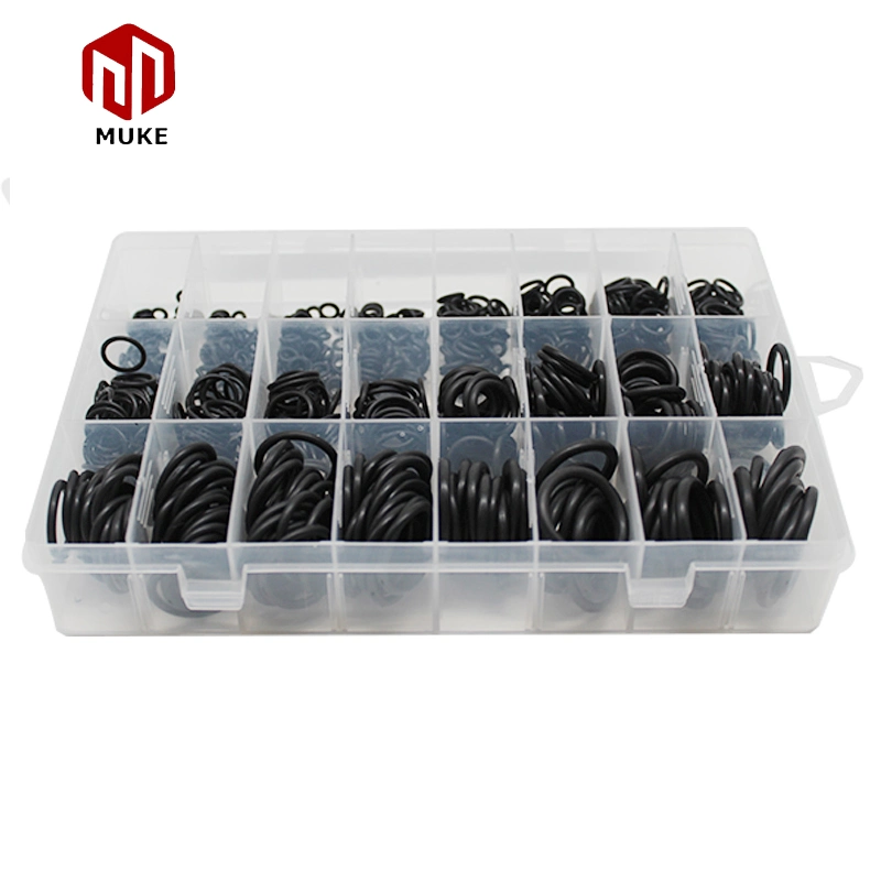 740PCS Rubber O Rings Kit NBR Washer Gasket Assortment Set for Automotive