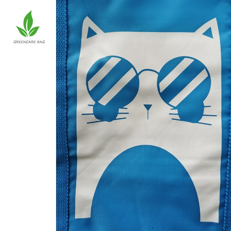 Großhandel Custom Logo Einhorn Cartoon 600D Polyester Tote Kühler Mittagessen Tasche isoliert für Schulkinder