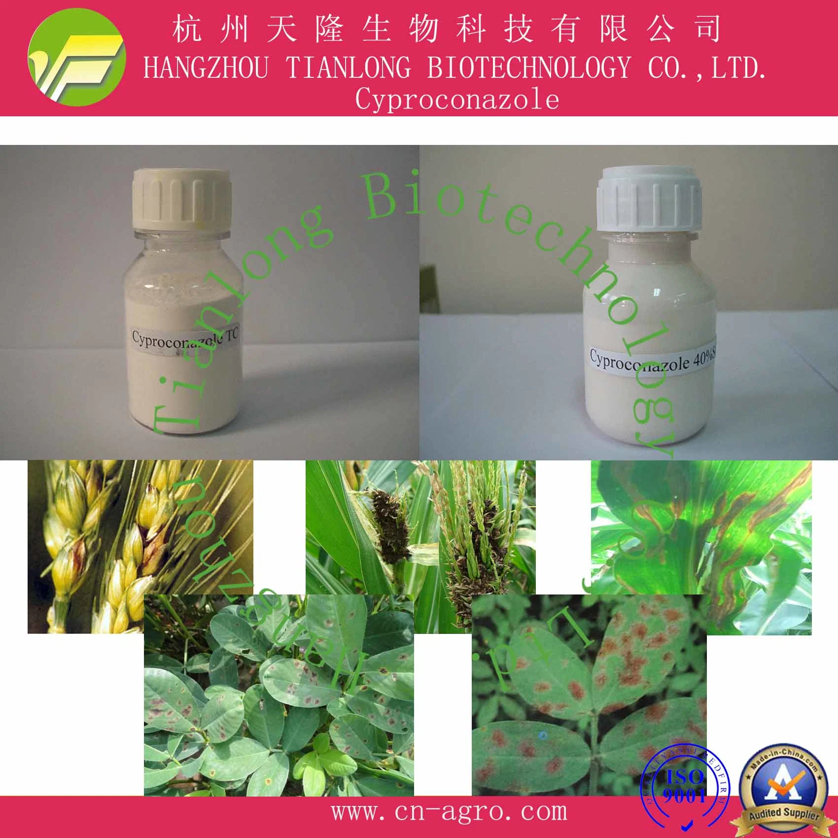 Fungicida Cyproconazole 95%TC CAS 94361-06-5