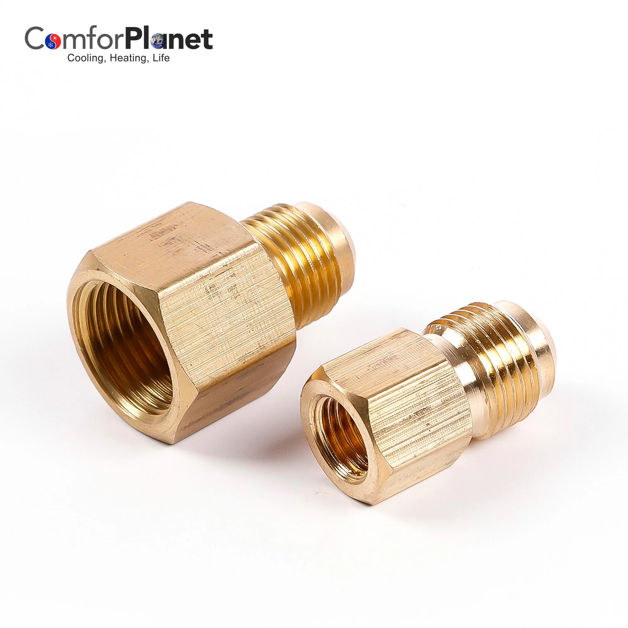 China Brass Fittings 1/4"X1/4" ASME Brass Adapter