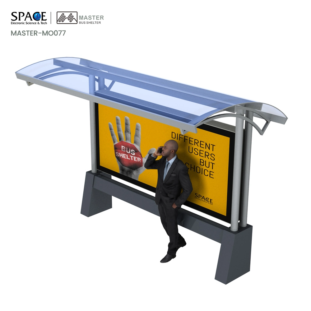 Multifunctional Vending Machine Smart Bus Shelter Station Stop