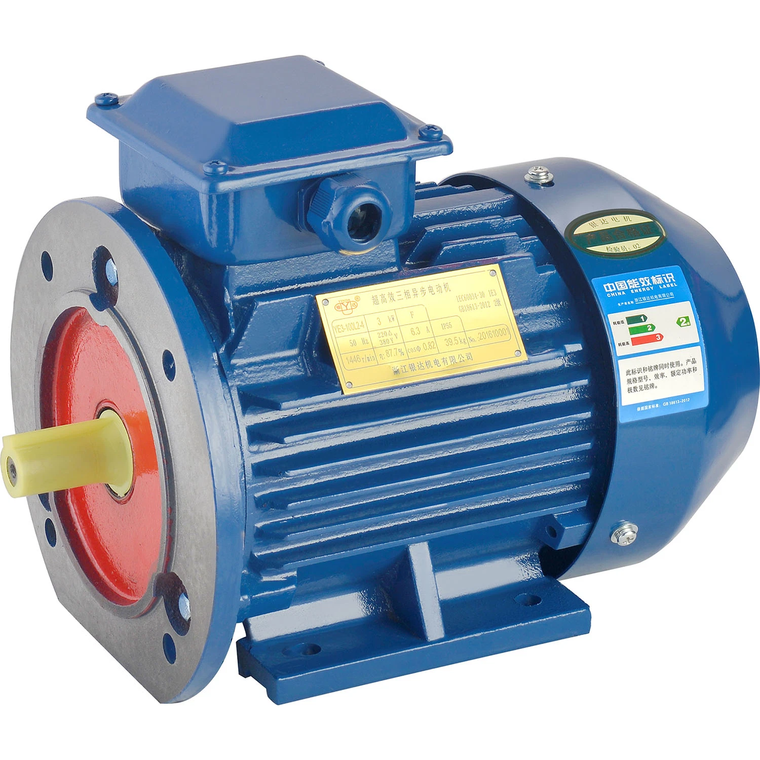 Yx3 Ye2 Series High Efficiency Asynchronous 3 Phase Induction Electric Motor Original China Source