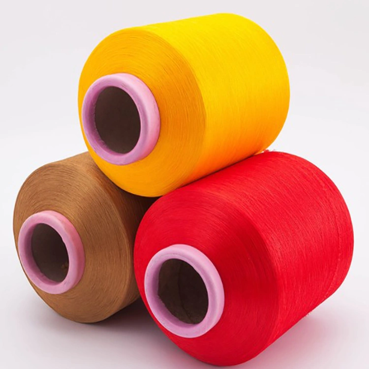 High Elastic Rubber Thread Yarn Spandex Polyester Covered Yarn for Sock