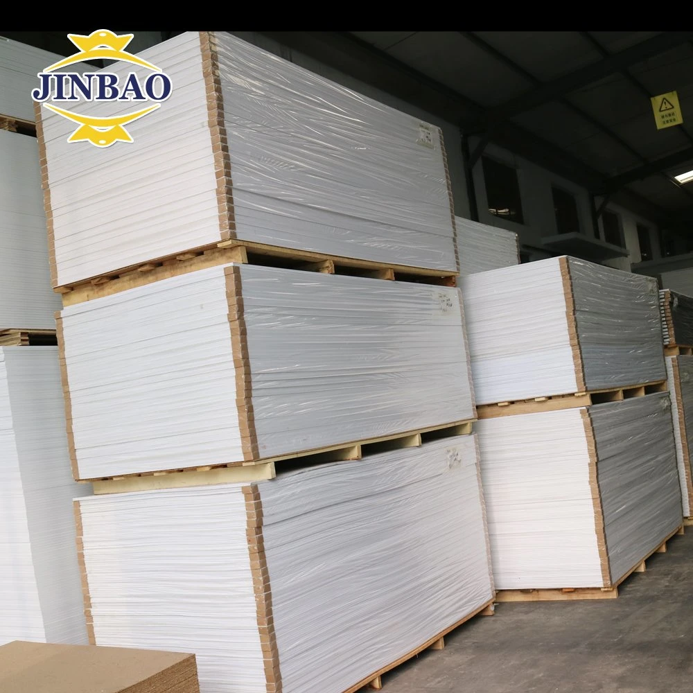 Jinbao Factory 15mm PVC Forex Foam 15mm High quality/High cost performance  PVC Foam Sheet PVC Cabinets White PVC Foam Board 18mm PVC Celuka Foam Sheet for Kitchen