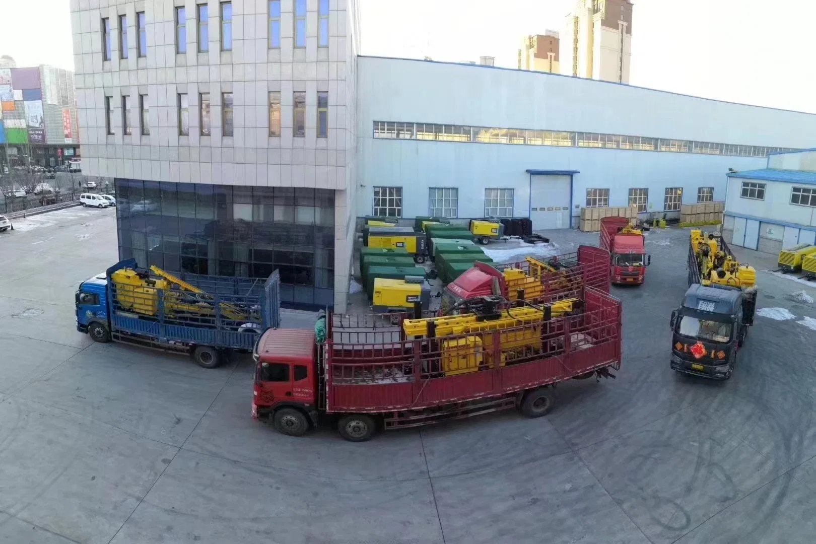 Gp410 Pneumatischer Top-Hammer Bohrer für offene Bohrlöcher