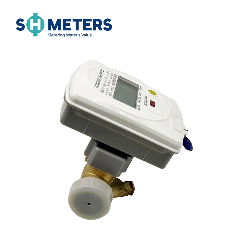 Long Service DN15-40 Temp Display Ultrasonic Heat Water Meter with Wide Measurement Range