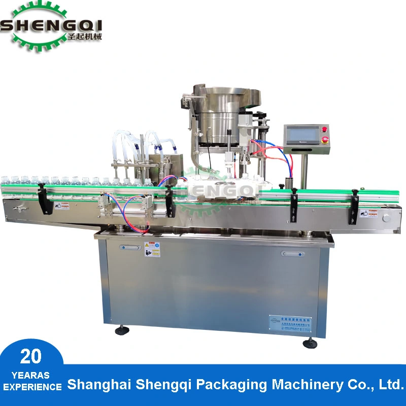 Automatic High Speed Pharmaceutical Vaccine Medicine Vial Glass Pet Bottles Syrup Oral Liquid Filling Machines