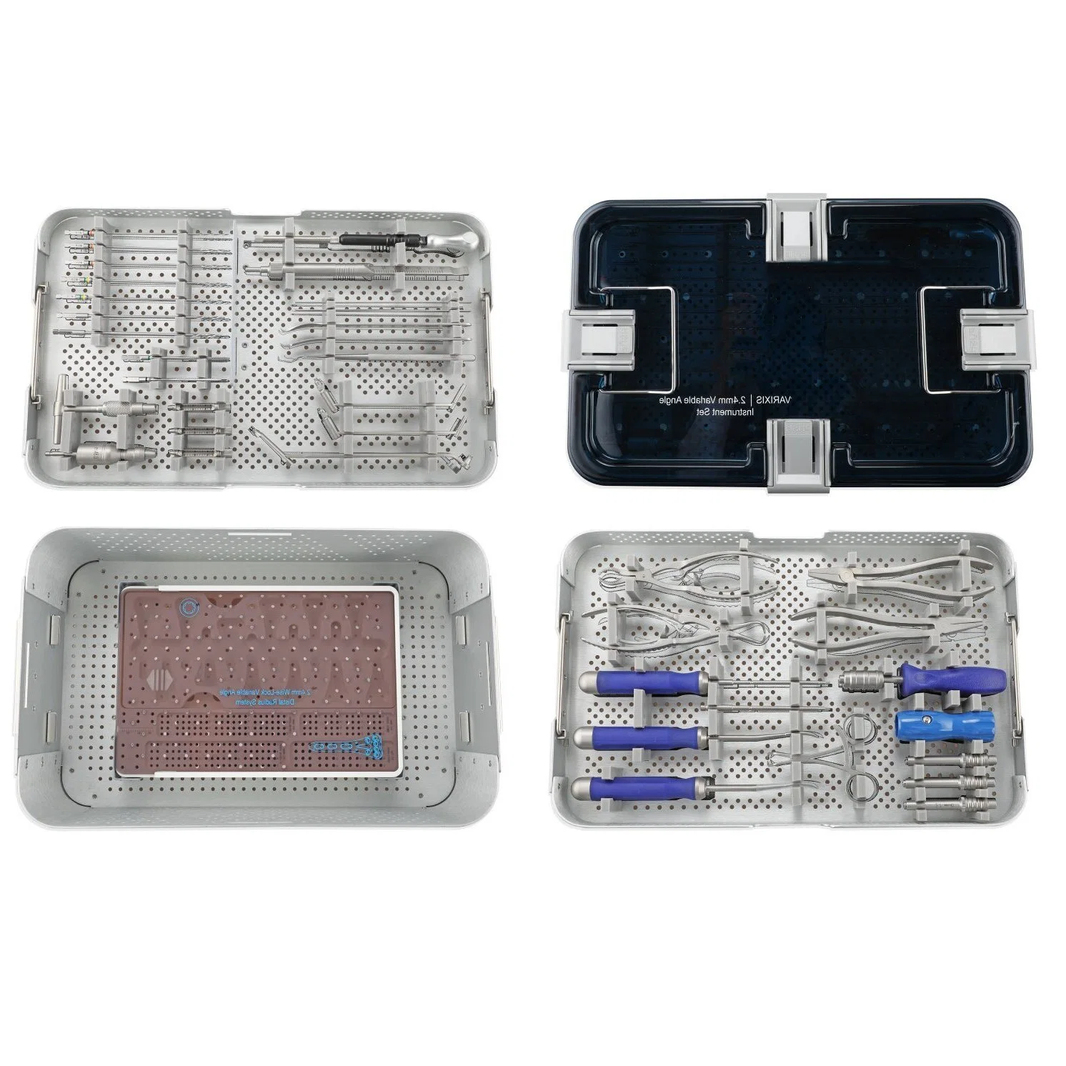 2.4mm Variable Distal Angles Radius Orthopedic Surgical Instrument Sets