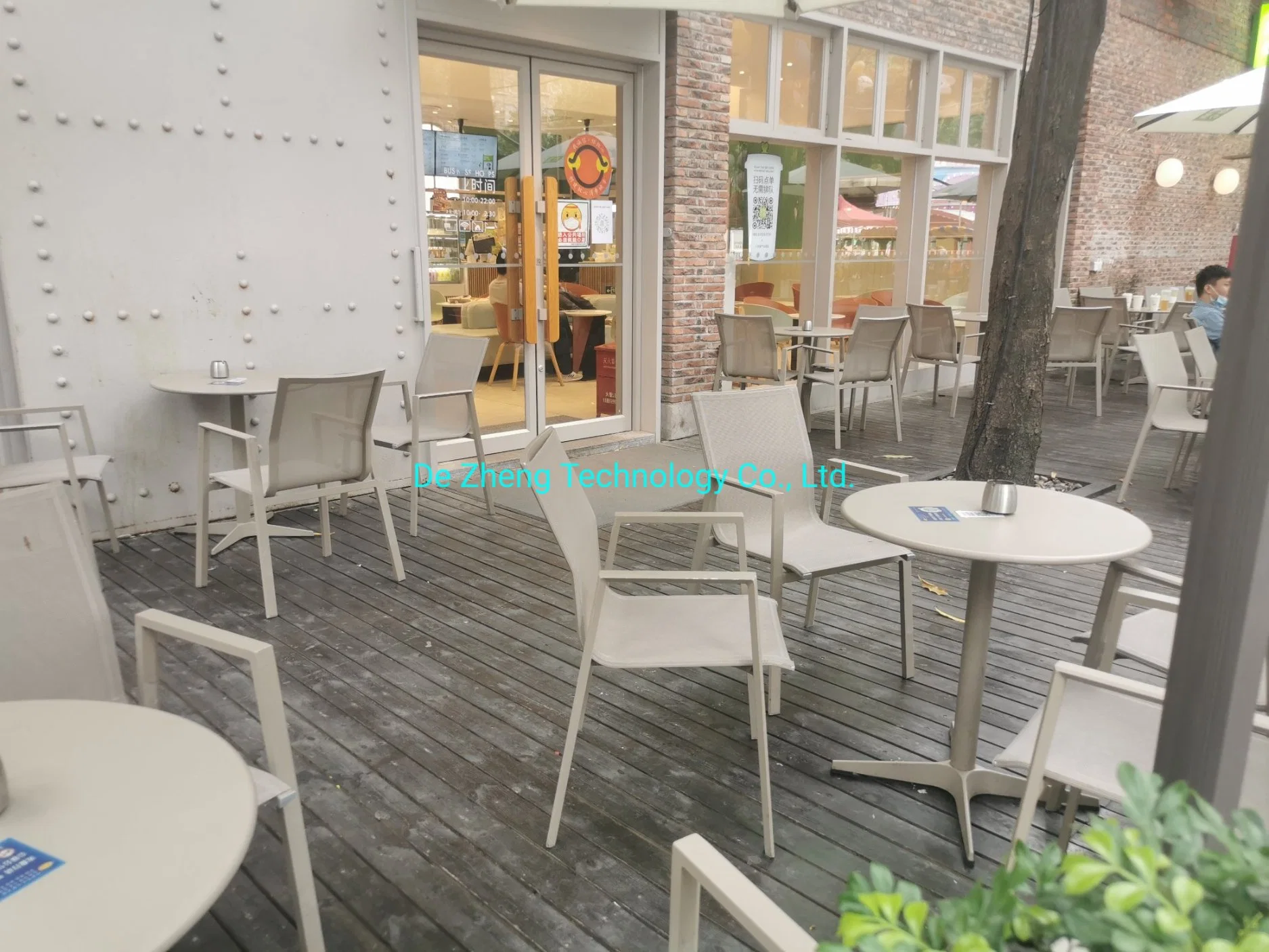 All Weather Living Room Luxury Outdoor Dining Furniture New Modern Aluminum Factory Supply Garden Sets