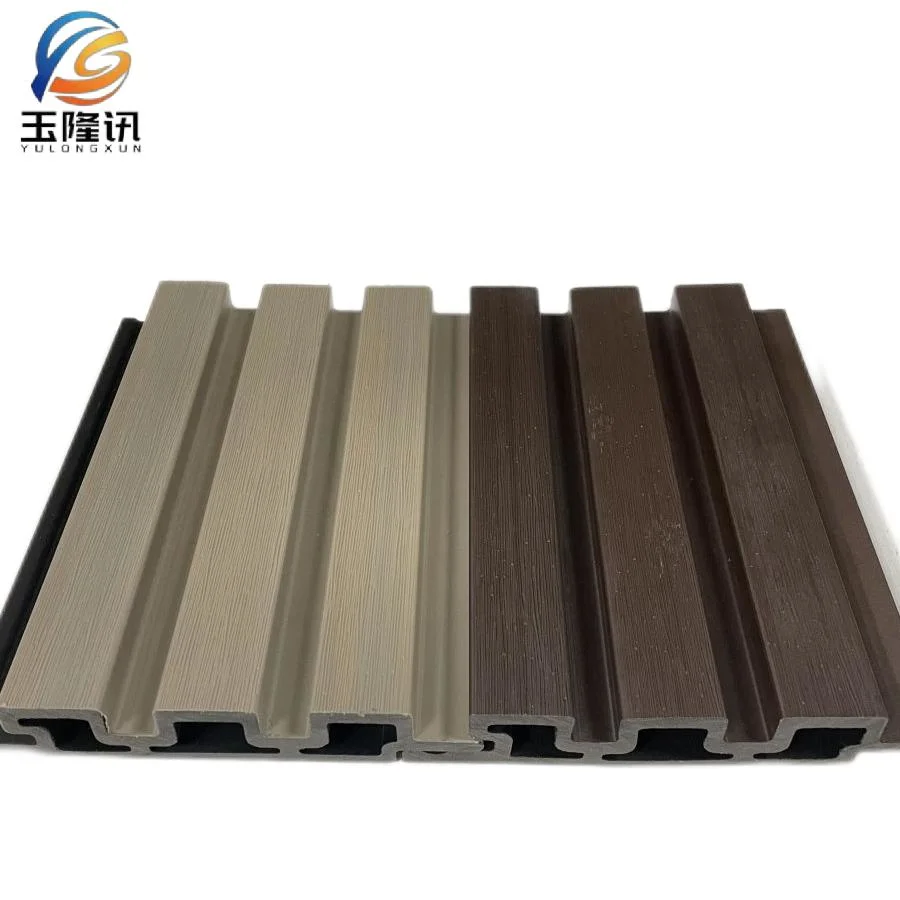 Household Solid Wall Panel Bamboo Fiber Interior WPC Wall Panels