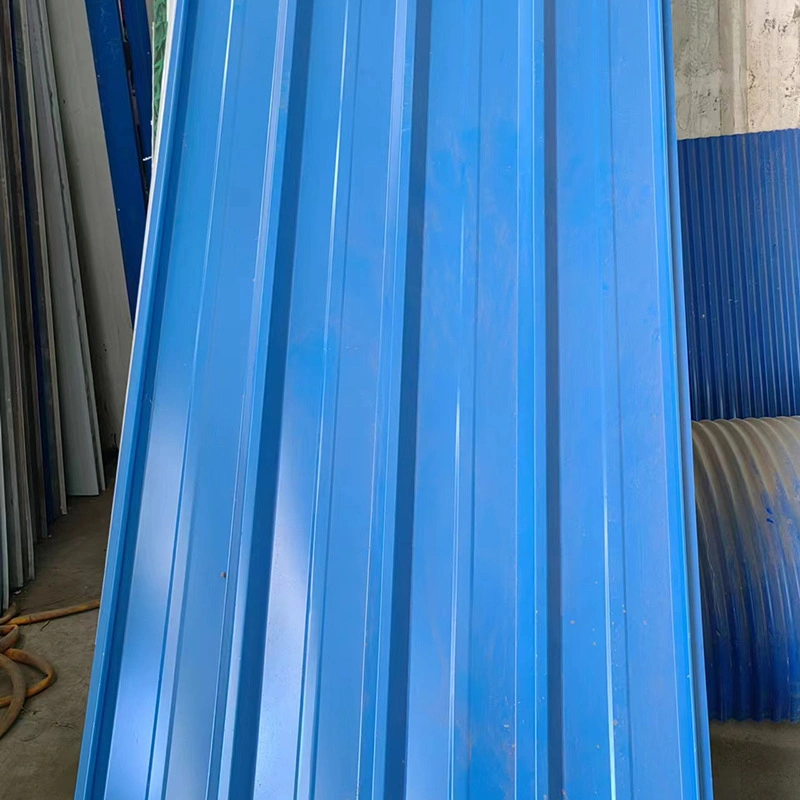 Metal Design Color Coated Roofing Use Steel Sheet Plate Customized Corrugated PPGI Zinc Building Material