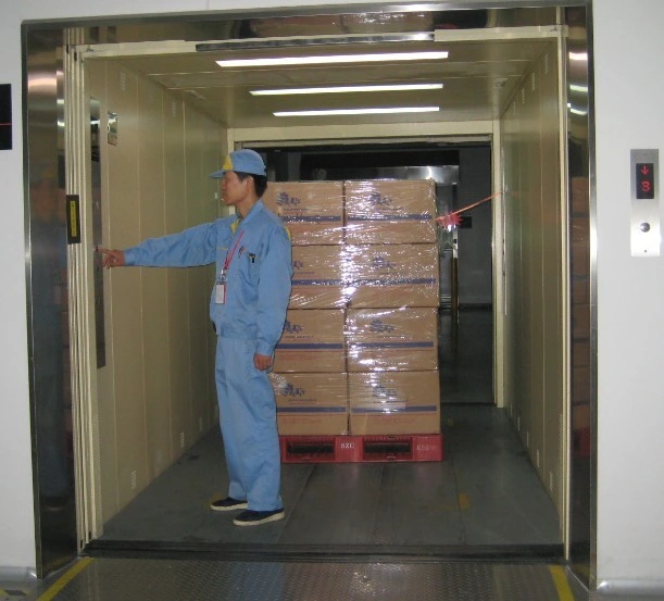 FUJI Cargo Elevator Freight Elevator Warehouse Cargo Lift China Factory Economic Price with Machine Room and Machine Roomless