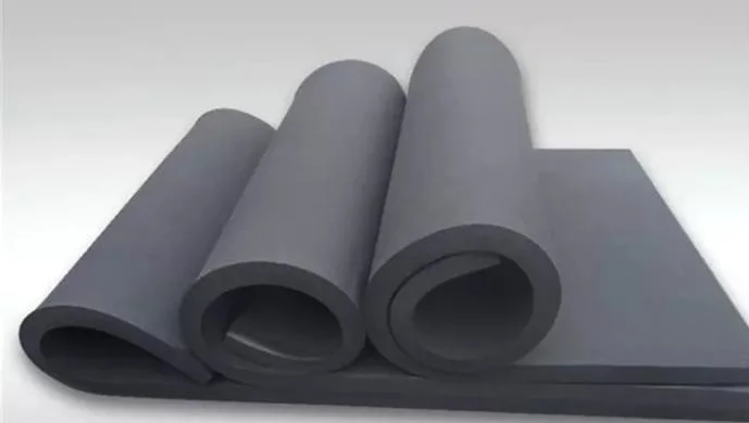 NBR Rubber Foam Insulation Sheet with Adhesive Paper on One Side