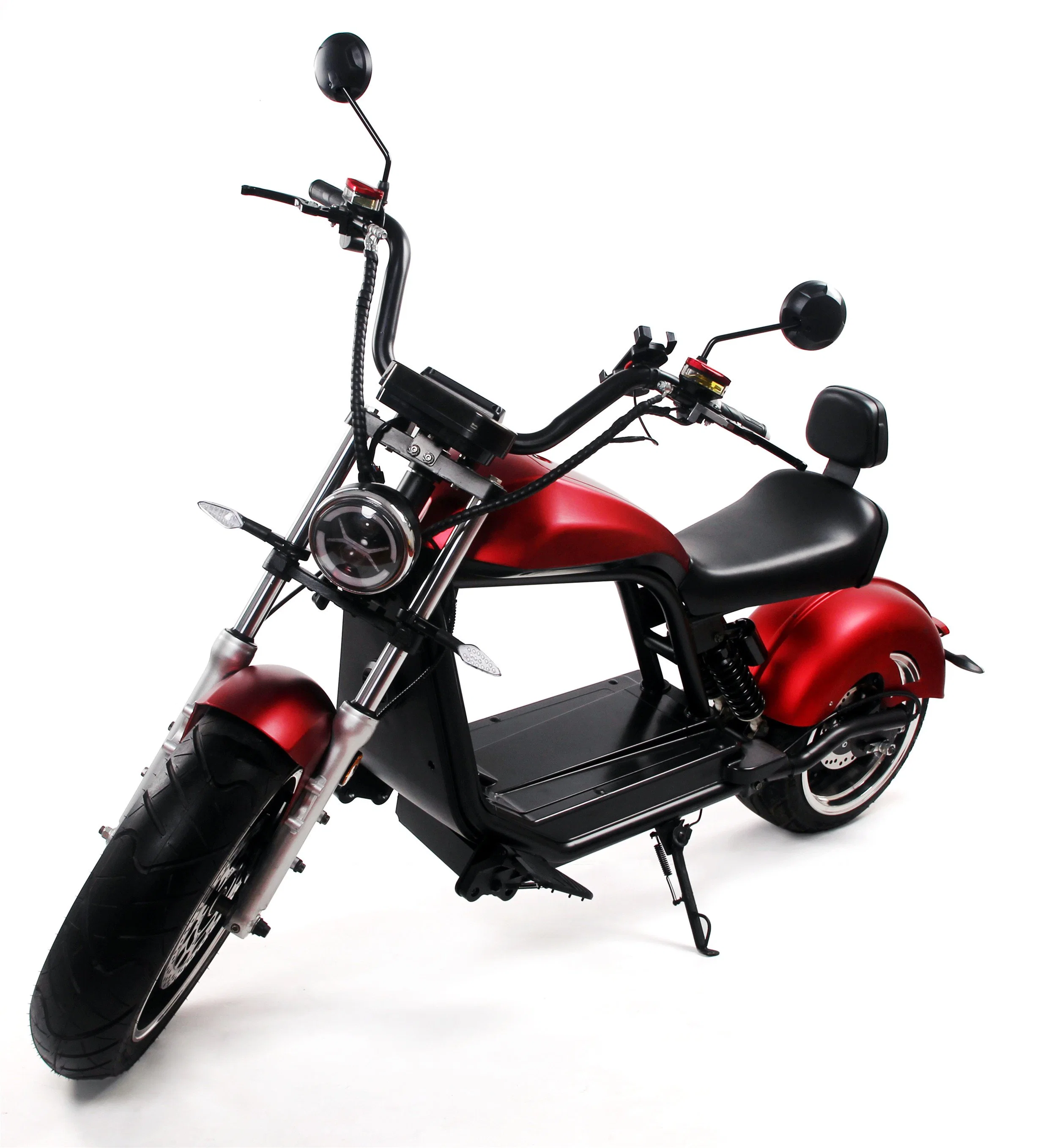 2020 New-Arrival Leather Cushions Best Performance 2 Wheel E Roller E-Scooter with Bluetooth