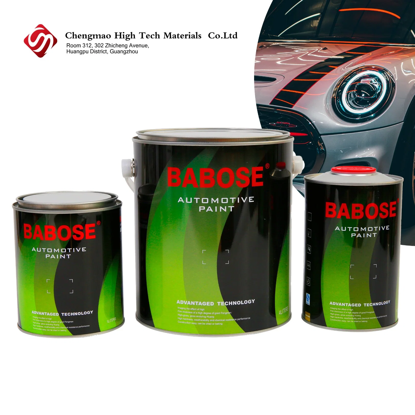 High Gloss Solid Car Refinish Shiny Silver Auto Refinish Paint Silver Car Paint Car Paint