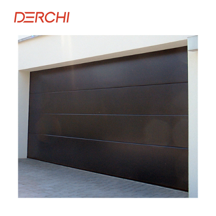 Modern Design Custom Villa Electric Remote Control Anti-Theft Steel Garage Door