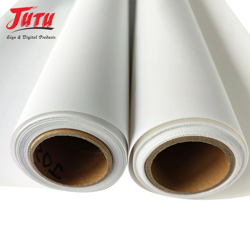 Jutu Ink Polyester Eco-Solvent Printing Semi-Glossy Polyester Canvas