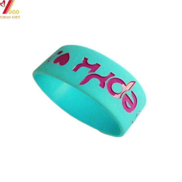 RFID Custom Fashion Silicone Bracelet and Silicone Wristband Promotion Gift (YB-HR-378)