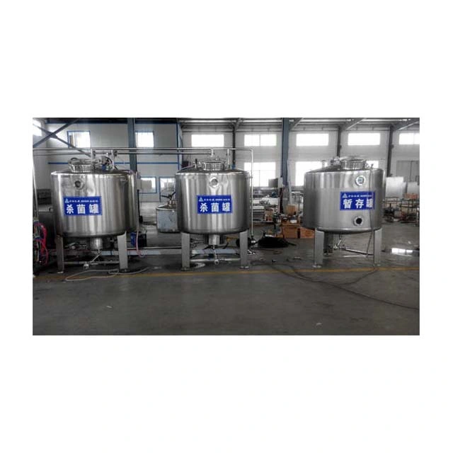700kg/hora Pequenas Máquinas para fabricação de leite