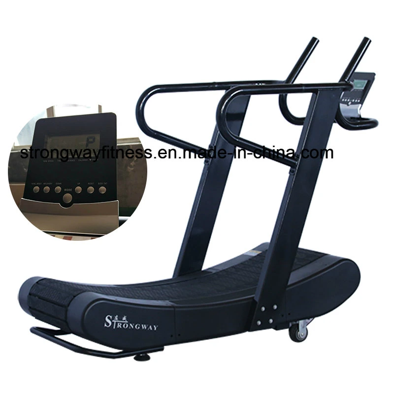 Hot Sales Gym Fitness Equipment Commercial Curve Treadmill with Resistance