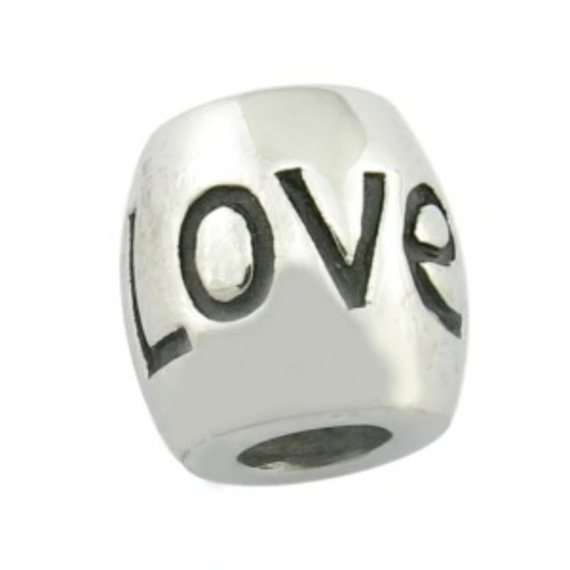 Best Selling Metal Pan Engrave Name Words Bead