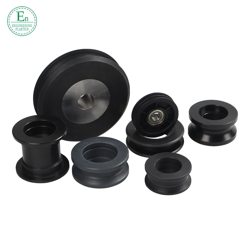 Smooth Injection Moulding PA66 Pulley Wheels