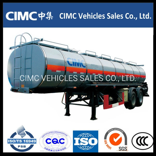 Cimc Used Aluninum Fuel Oil Water Adr Tank Bitumen Asphalt Tankers