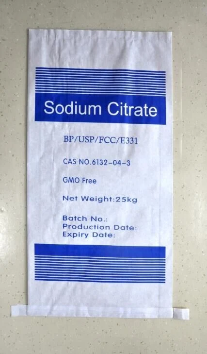 Regulador de acidez al por mayor de los aditivos de grado alimentario un 99% de citrato de sodio en polvo CAS 68-04-2