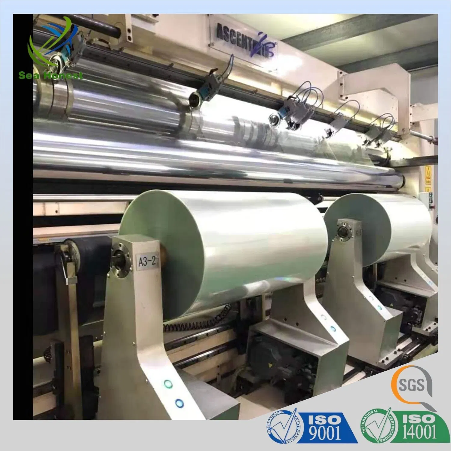 Center Folded 35/40 Micron Shrink Wrap PVC Shrink Film for Packaging