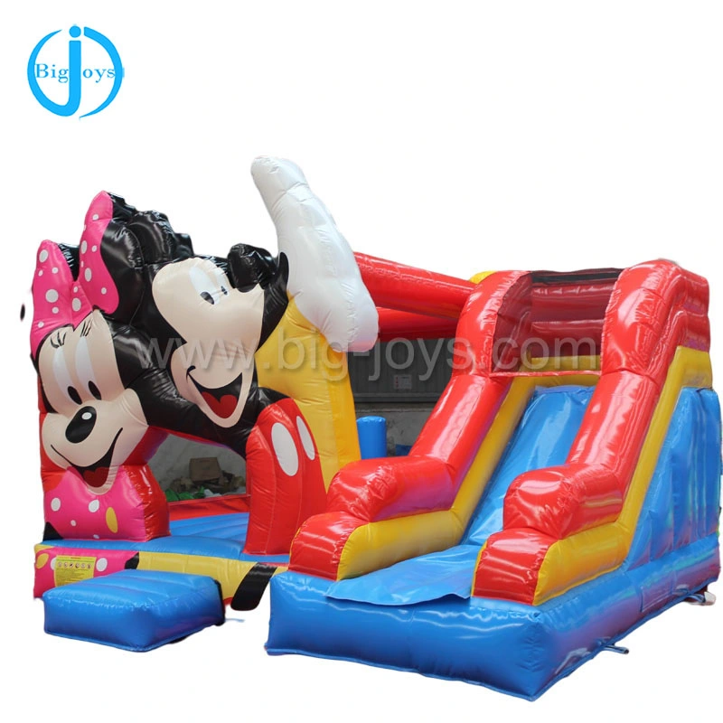 Mouse Micky Inflatable Bouncer House with Slide