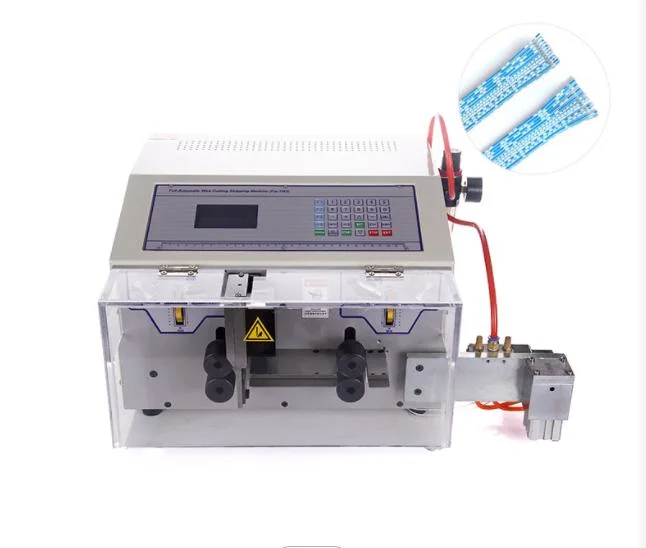 Automatic Flat Ribbon Cable Cutting Slitting and Stripping Machine; Flat Wire Stripping Machine