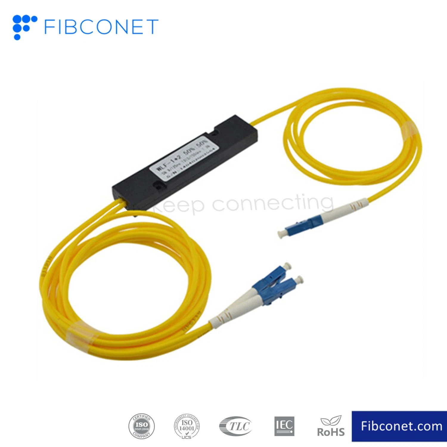 FTTH Fbt разветвитель 1X2 Sm LC 1310/1550 мм сбалансированный оптическое волокно Fbt муфты