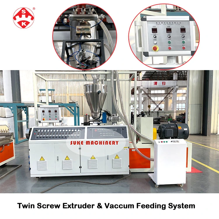 High quality/High cost performance  PVC/ WPC/PE/PP Wood Plastic Profile WPC Board Production Extrusion Machine Line