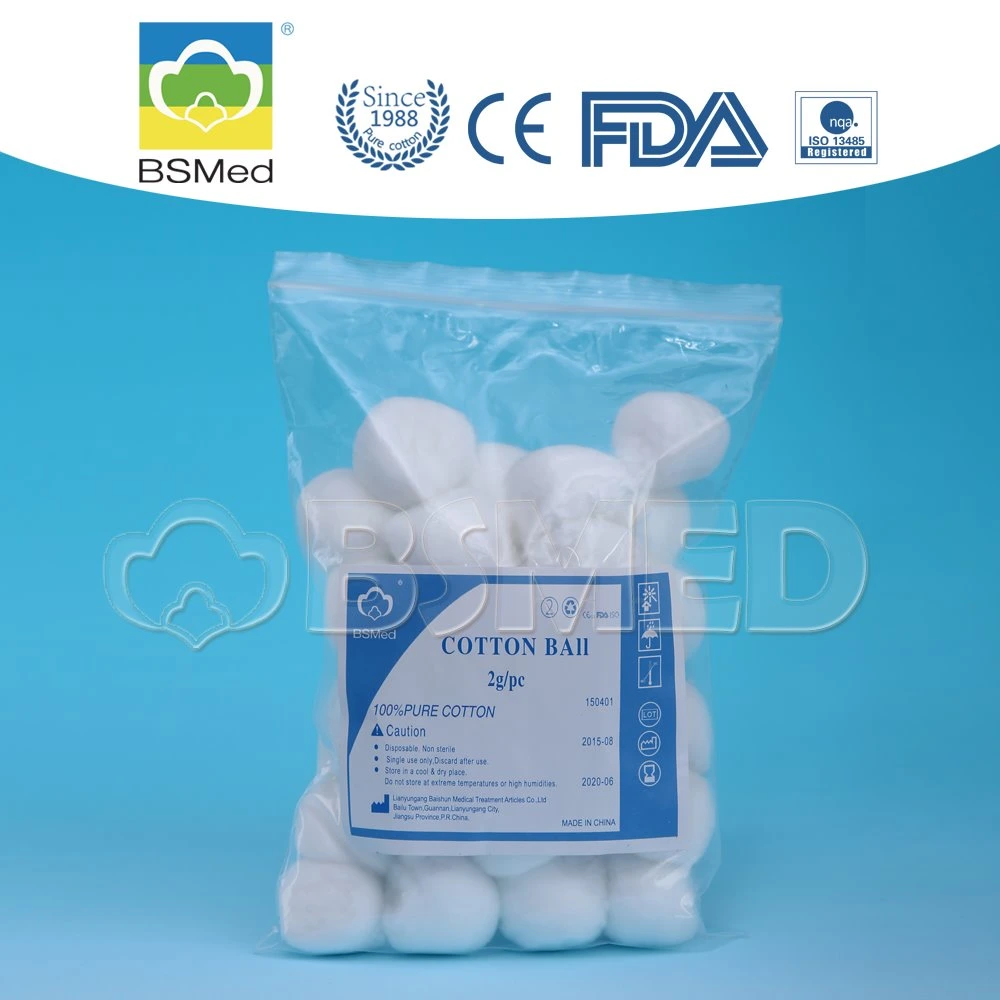 High quality/High cost performance Medical Cotton Ball of Bp Standard