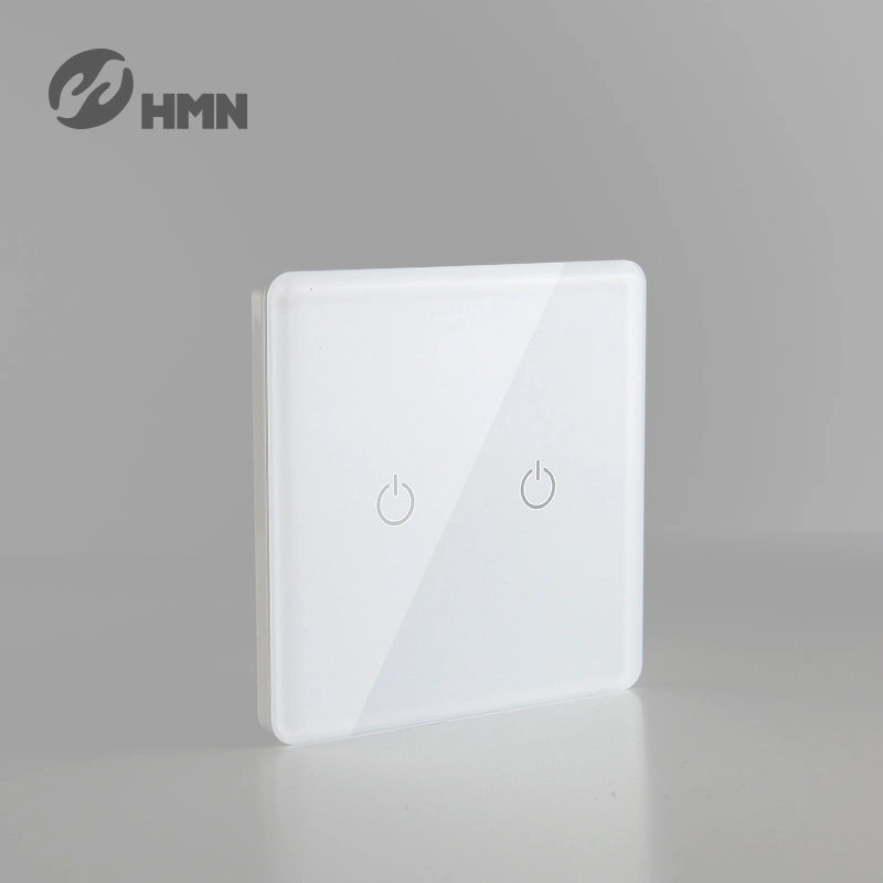 Remote WiFi Wireless EU Standard Dimmer Smart Switch Touch gehärtetes Glas Panel, Fernbedienung