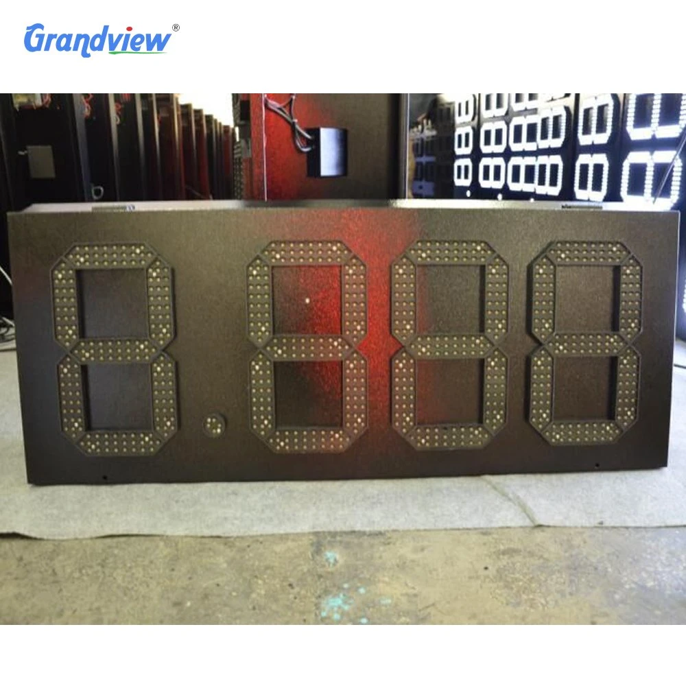 Premium Gas Price Display/ 2 Digit Gas Price Sign Board LED 20 Inches Digital LED Gas Price Signs