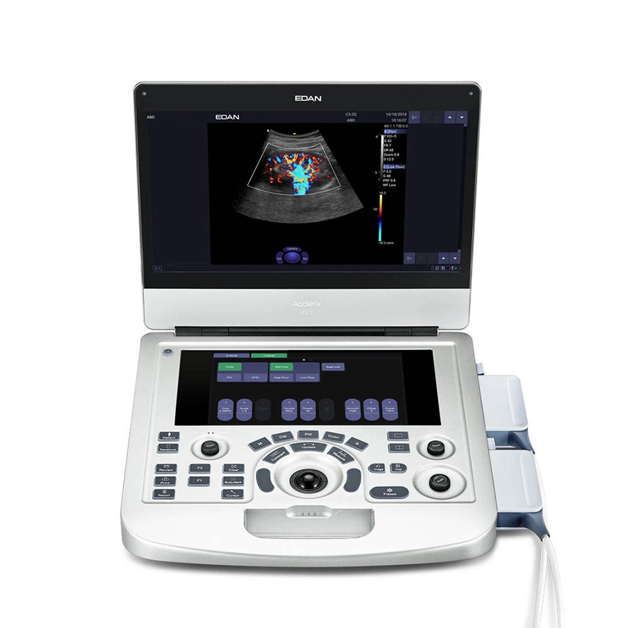 Ax3 Medical Acclarix AX4 POC Edan portátil Doppler Color Ultrasound Equipo médico