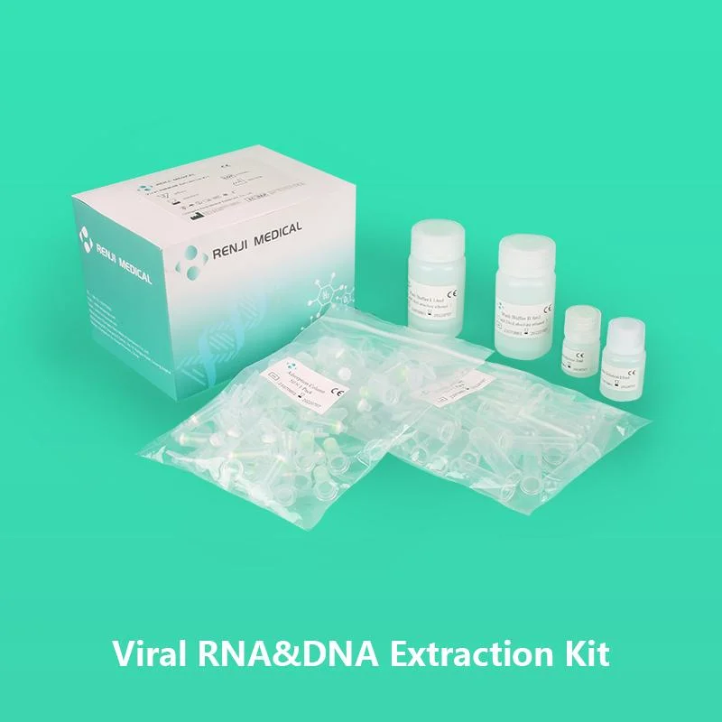 Kit de réactifs pour l'extraction d'ARN d'ADN d'acides nucléiques (colonne de centrifugation)