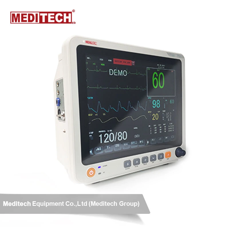 Cheap Price 12 Color TFT Display 6 Parameters Patient Monitor ICU Medical Emergency Equipment Patient Monitor