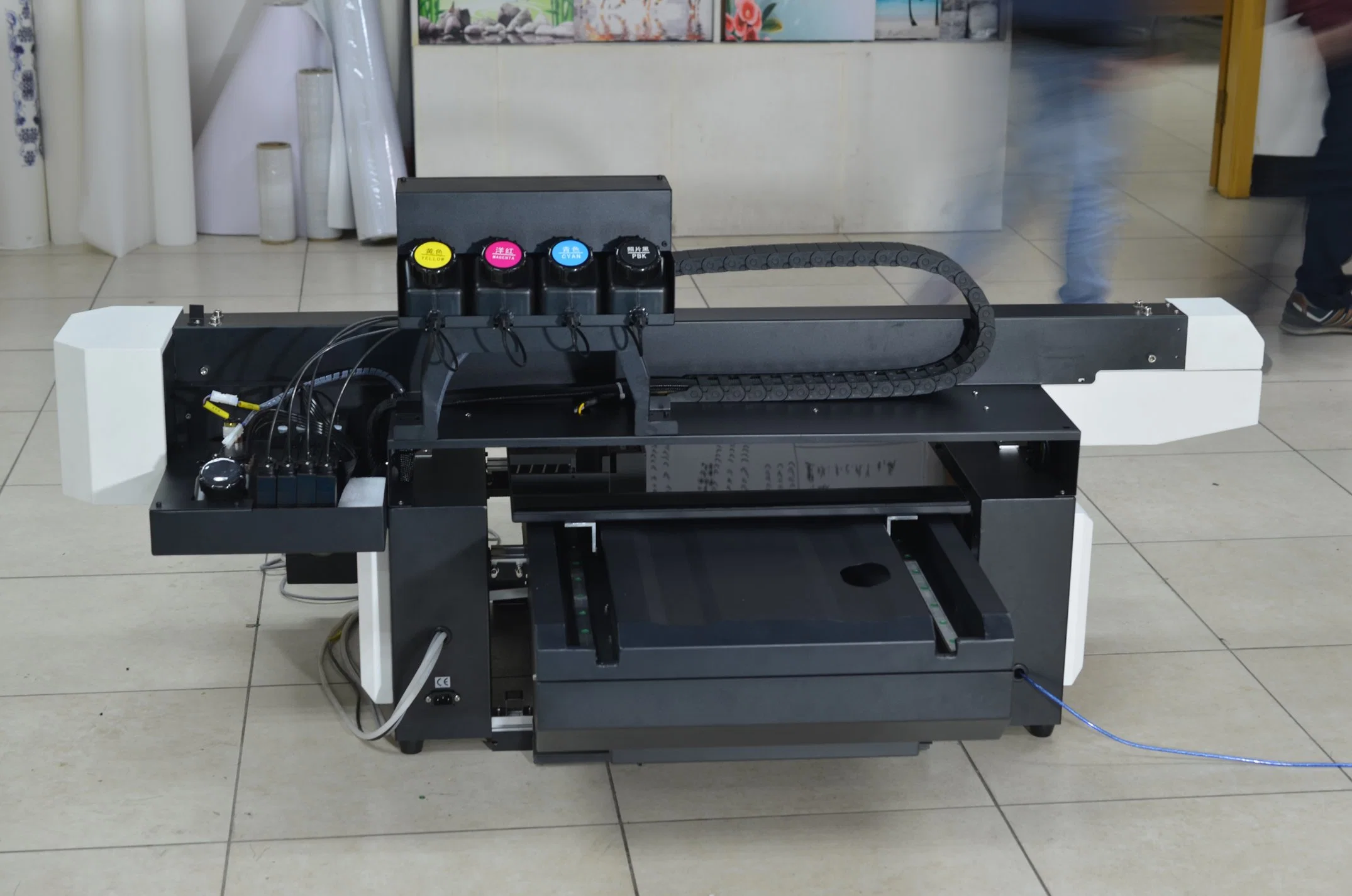 Tecjet DX5, el DX7, XP600 Cabezal de impresión la impresora plana UV 6090 máquinas de impresión en papel