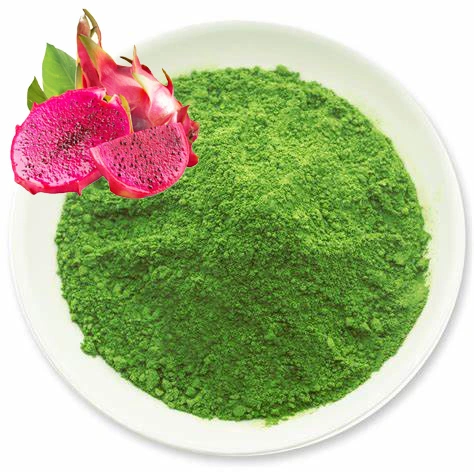 Fresh Healthy Matcha Supplement Pitaya Flavour Instant Green Tea Matcha Powder Weight Loss Product