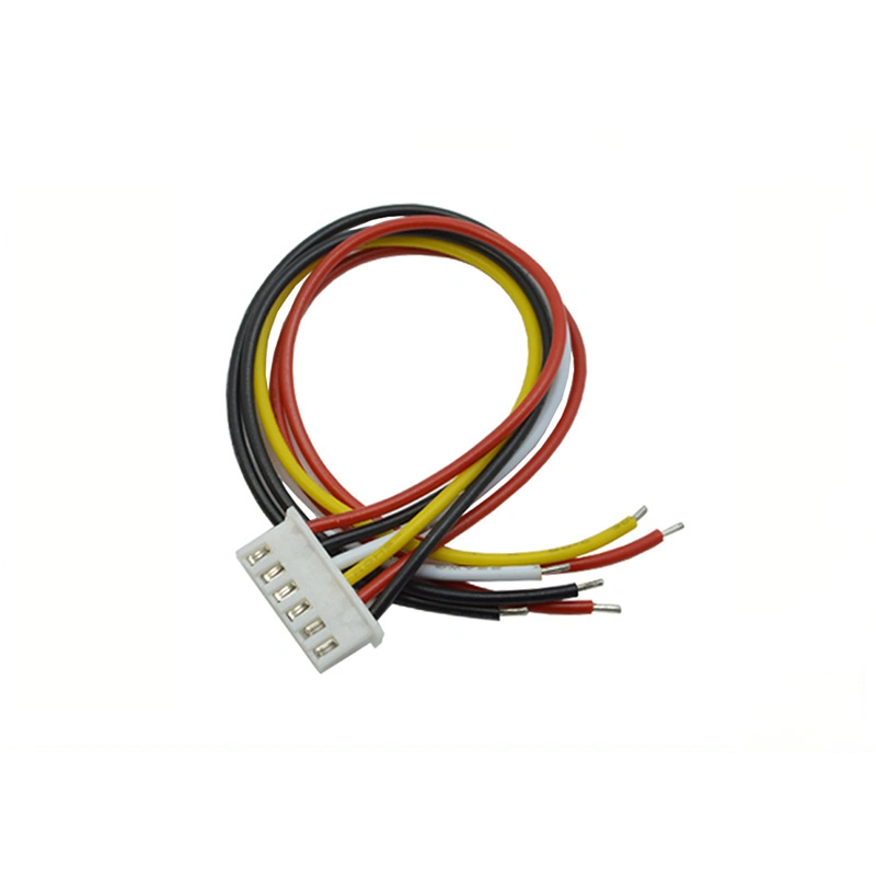 6.3 Straight Spring Tp250 Cable 1pin 4.8mm250 Soft Sheath SATA/ATA Connector Cable Wireharness