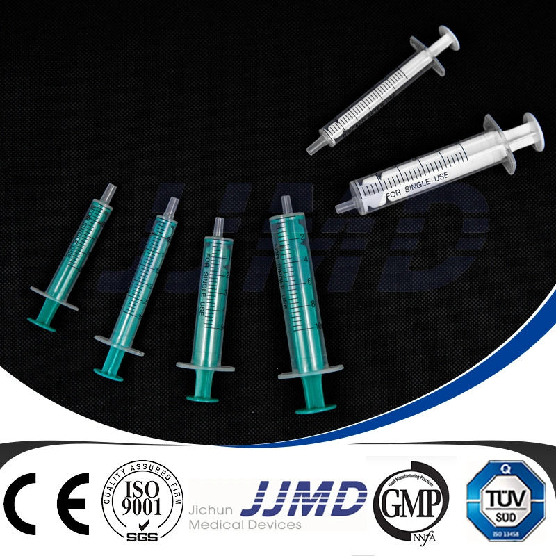 2 Parts Disposable Luer Slip Syringe for Inject with Needle