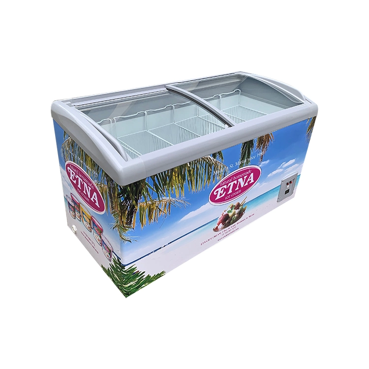 SD/Sc-358y Commercial Horizontal Top Glass Doors Refrigeration Equipment